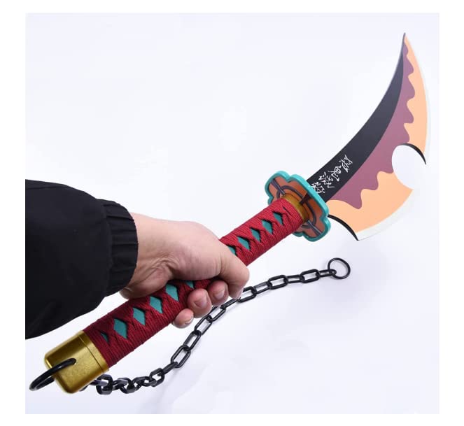 Amazon.co.jp: MYKK 宇髄天元 日輪刀 コスプレ 鬼滅の刃 遊郭編